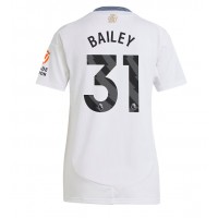 Maglia Calcio Aston Villa Leon Bailey #31 Seconda Divisa Donna 2024-25 Manica Corta